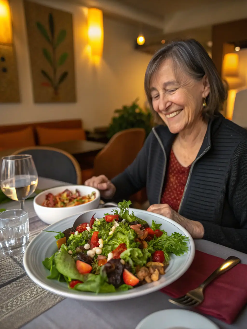 A person enjoying a healthy meal after a workout, emphasizing the importance of nutrition and a balanced lifestyle.